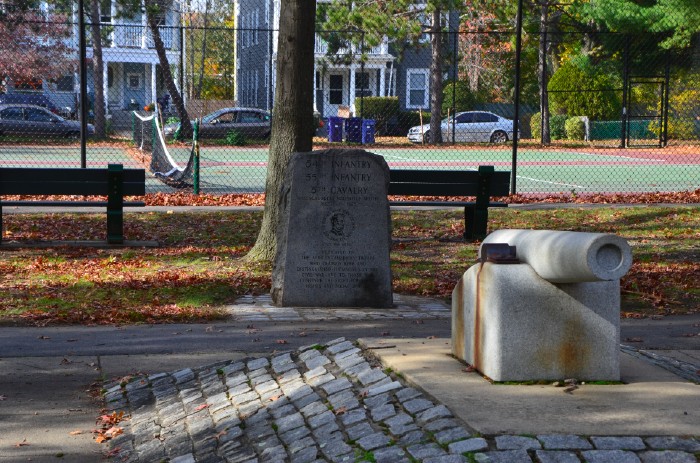 Camp Meigs historical marker