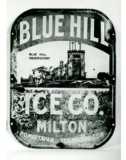 Blue Hill Ice Co. Sign