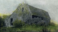 postcard of the Crossman House