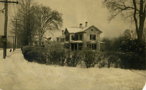 postcard of the Draper House