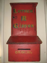 Gibson Order Box - Milton Historical Society